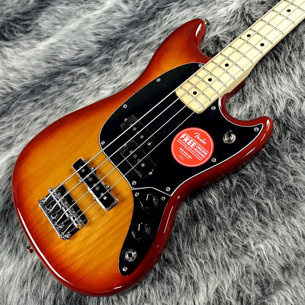 Player Mustang Bass PJ Sienna Sunburst