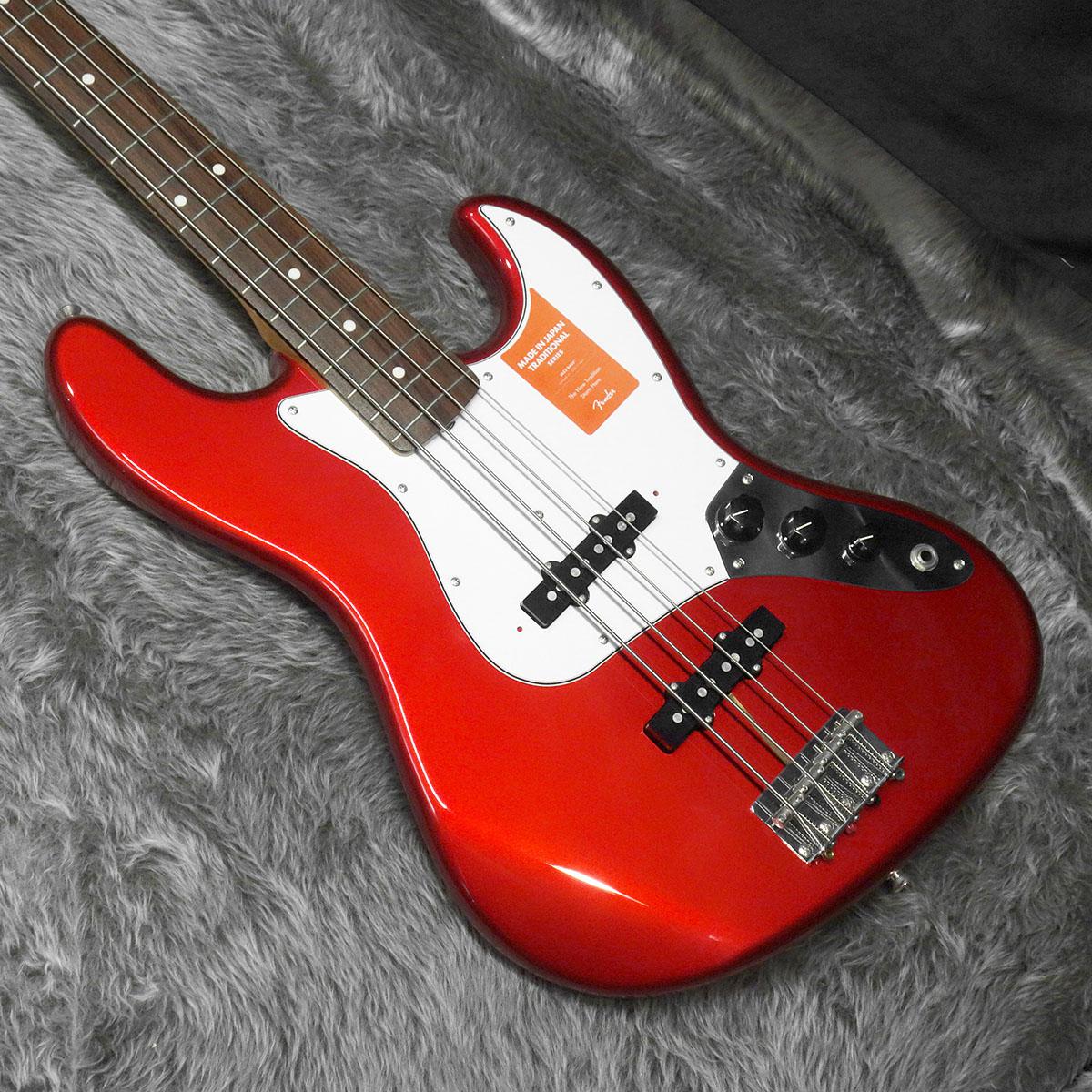 Fender Japan Made In Japan Traditional 60s Jazz Bass Candy Apple  Red【セール開催中!!】 <フェンダージャパン>｜平野楽器 ロッキン オンラインストア