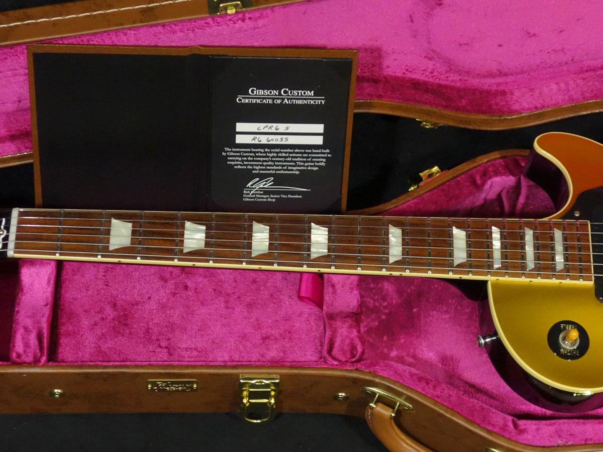 Gibson Custom Shop Standard Historic 1956 Les Paul Standard Gold Top Black Back W Black Parts 16 ギブソン カスタムショップ 平野楽器 ロッキン オンラインストア
