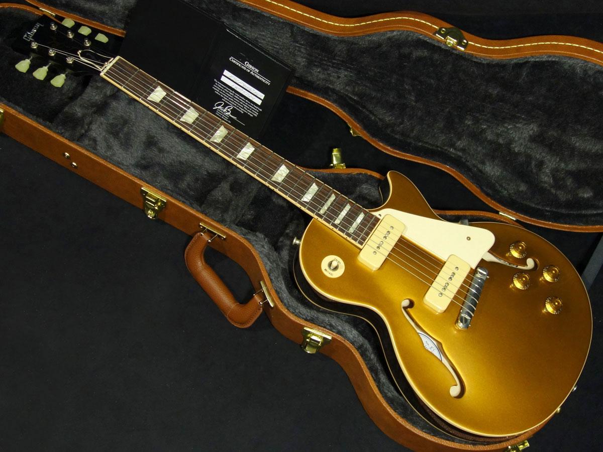 Gibson Memphis Limited Edition ES-Les Paul P-90 Gold Top Wrap
