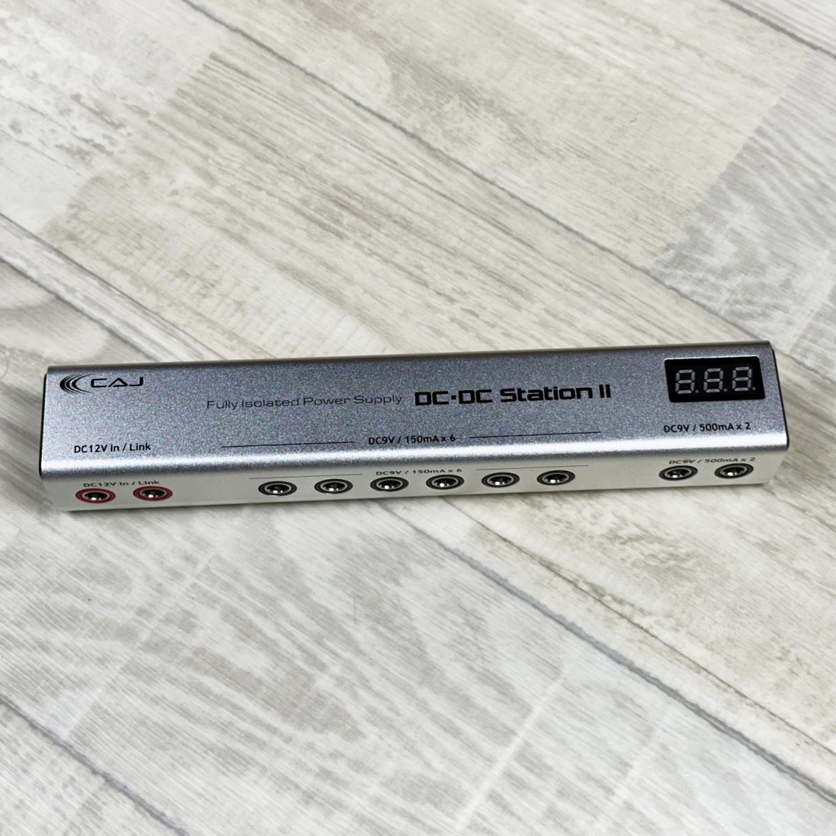 ほぼ新品　動作確認済み　CAJ DC-DC Station II 付属品あり CAJ DC/DC Station II Full Isolated Power Supply フルアイソ