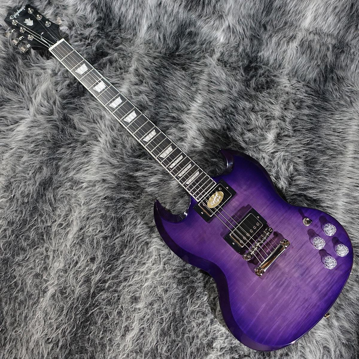 Epiphone SG Modern Figured Purple Burst <エピフォン>｜平野