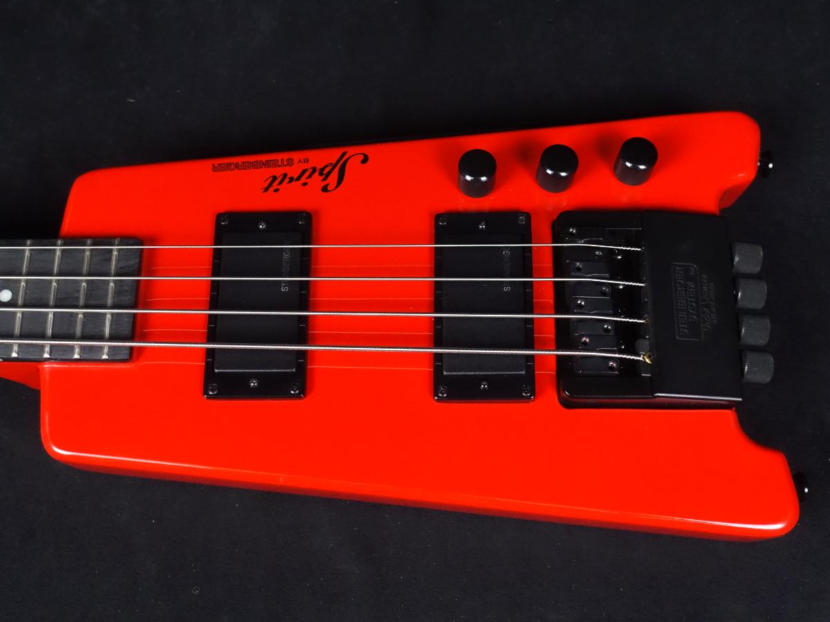Steinberger Spirit XT-2 Standard Bass Hot Rod Red【ストリング