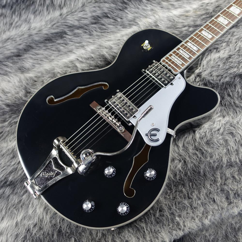 Epiphone Emperor Swingster Black Aged Gloss <エピフォン>｜平野楽器