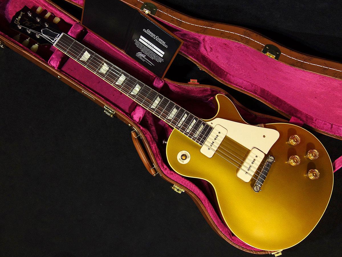 Gibson Custom Shop 1954 Les Paul Standard Reissue Gold Top Natural Back Vos ギブソン カスタムショップ 平野楽器 ロッキン オンラインストア Gibson Custom Shop 1954 Les Paul Standard Reissue Gold Top Natural Back Vos ギブソン カスタムショップ 平野楽器 ロッキン オンラインストア