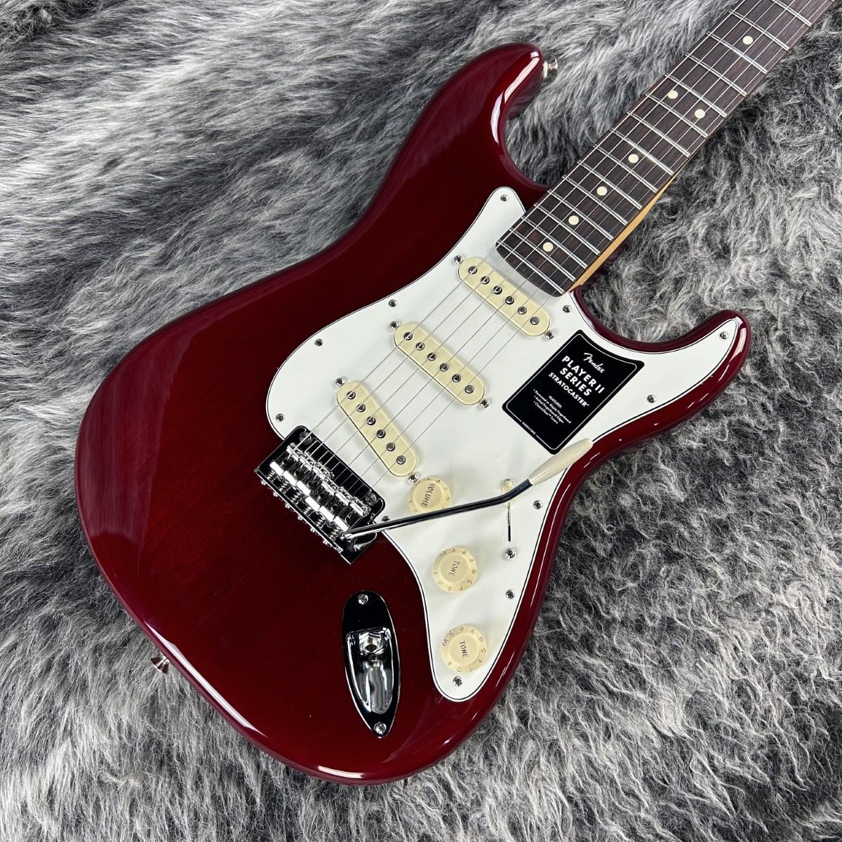 Fender Mexico Player II Stratocaster Transparent Cherry Burst