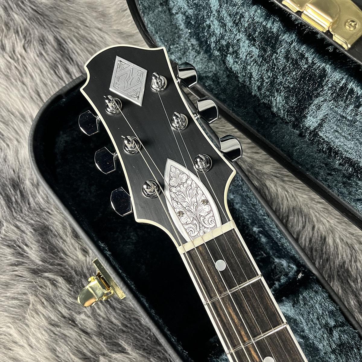 Zemaitis エレキギター ZEMAITIS MFG-AC-24 Aces & Eights Black エレキギター ゼマティス