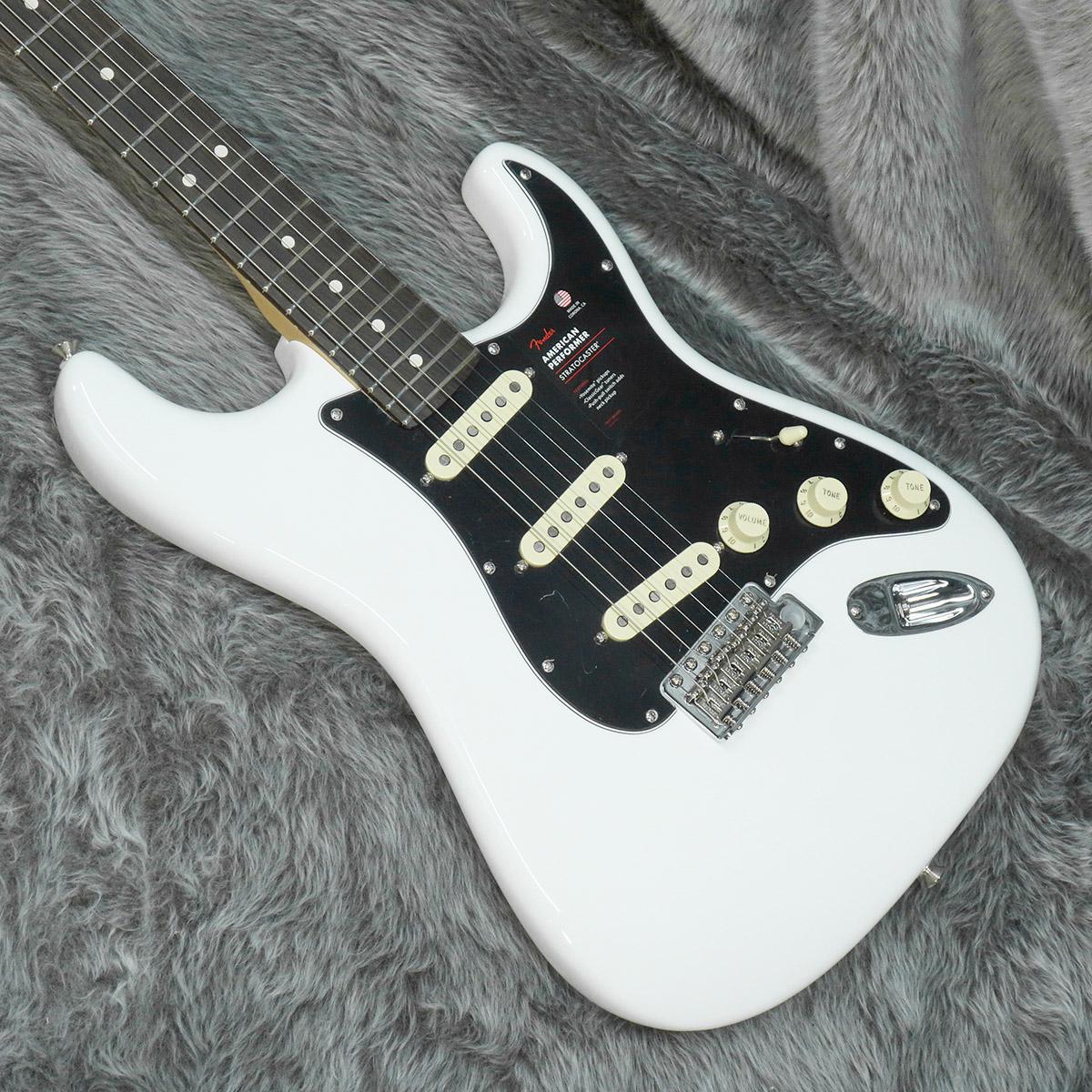 Fender American Performer Stratocaster RW Arctic White｜平野楽器