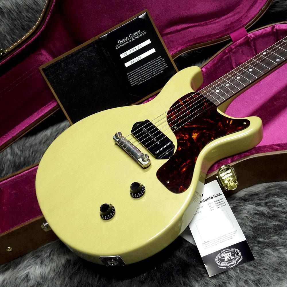 Gibson Custom Shop 1958 Les Paul Junior Double Cut Reissue Vos Tv Yellow ギブソン カスタムショップ 平野楽器 ロッキン オンラインストア