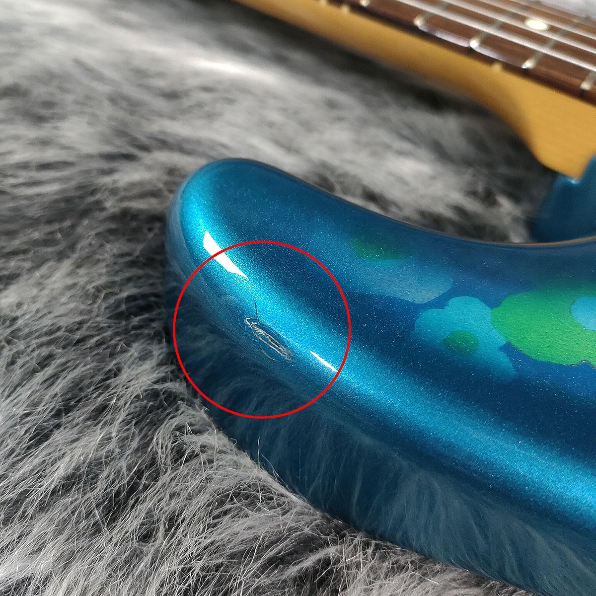 Fender Japan 印象深かっ Blue Flower フェンダー ブルー