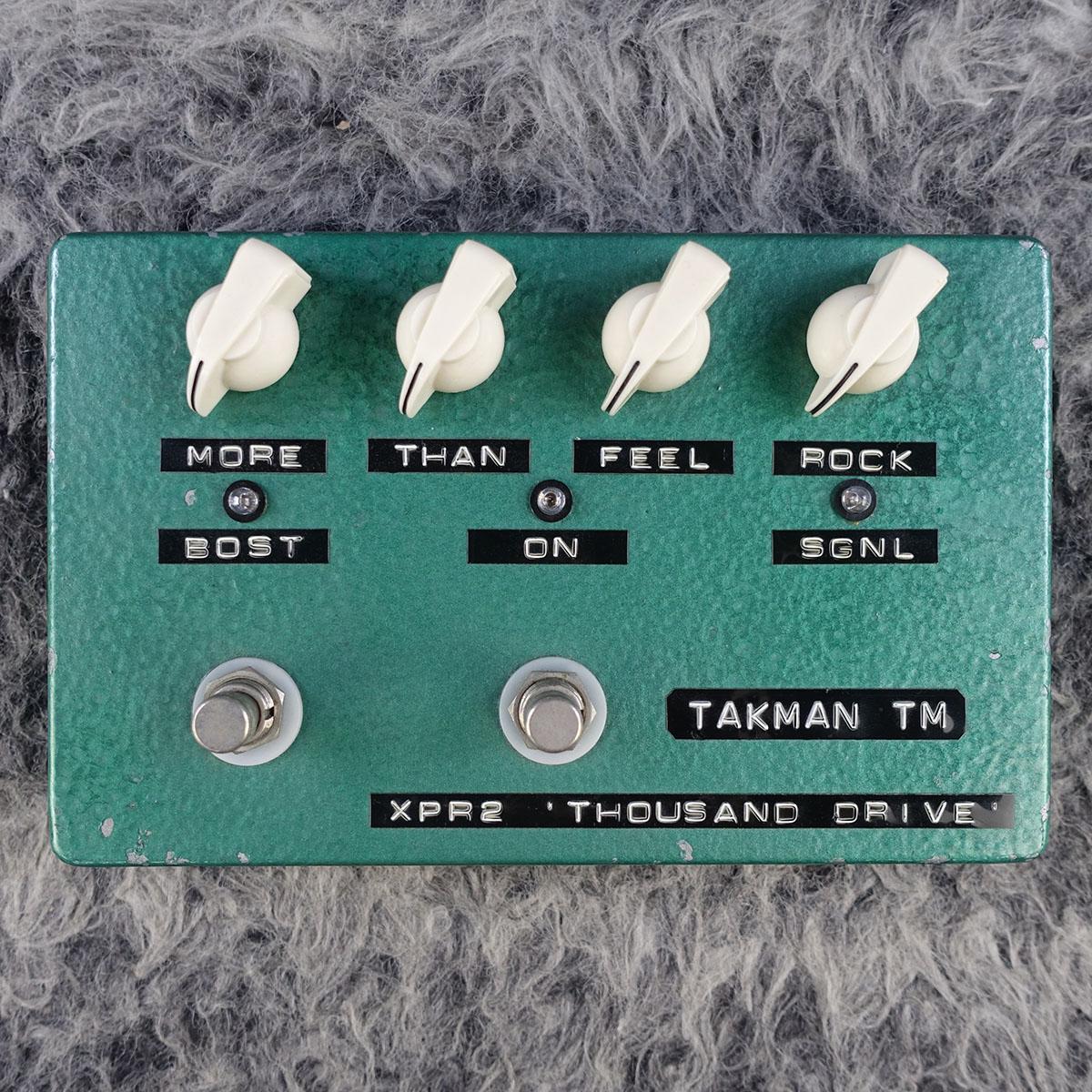 TAKMAN XPR 2 エフェクター TAKMAN XPR2 THOUSAND DRIVE 本体のみ（中古/送料無料）【楽器