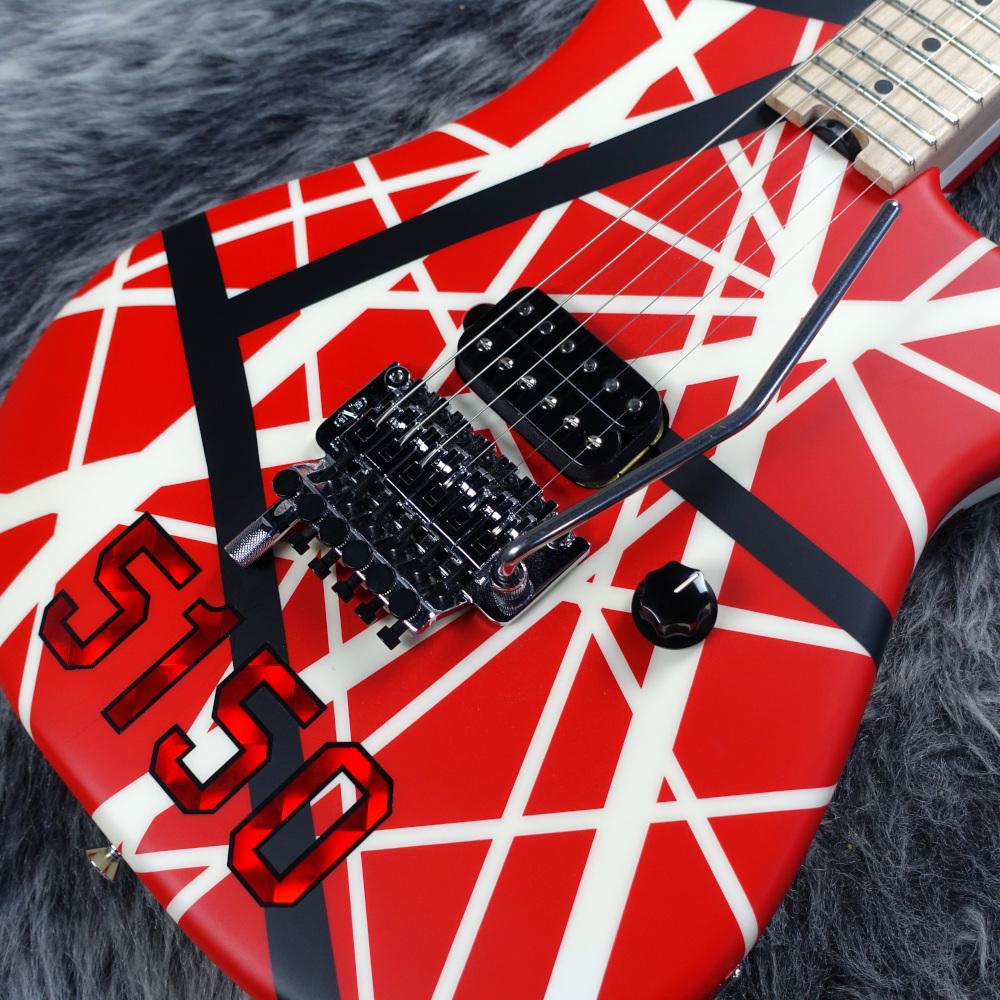 Striped Series 5150 MN Red with Black and White Stripes