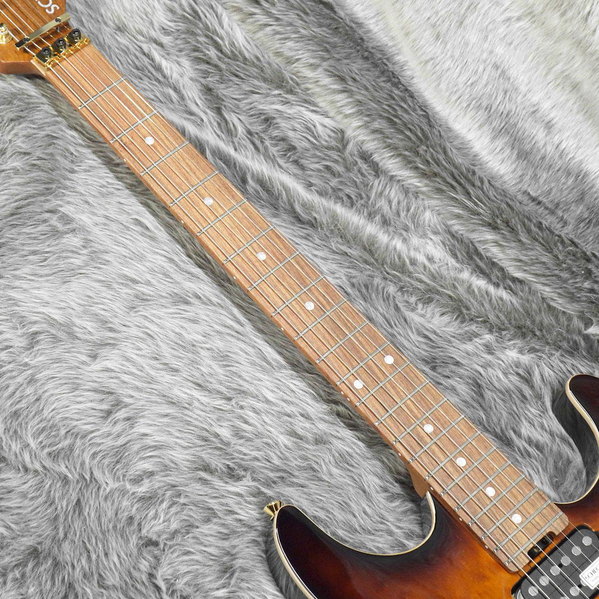 SCHECTER NV-3-22-AL Quilt Maple Top Tyger Eye Burst <シェクター