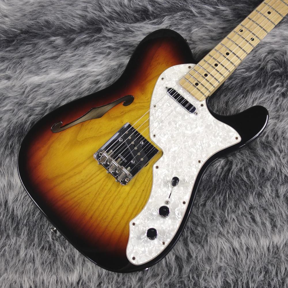 Fender Mexico Classic 69 Telecaster Thinline 3-Color Sunburst 