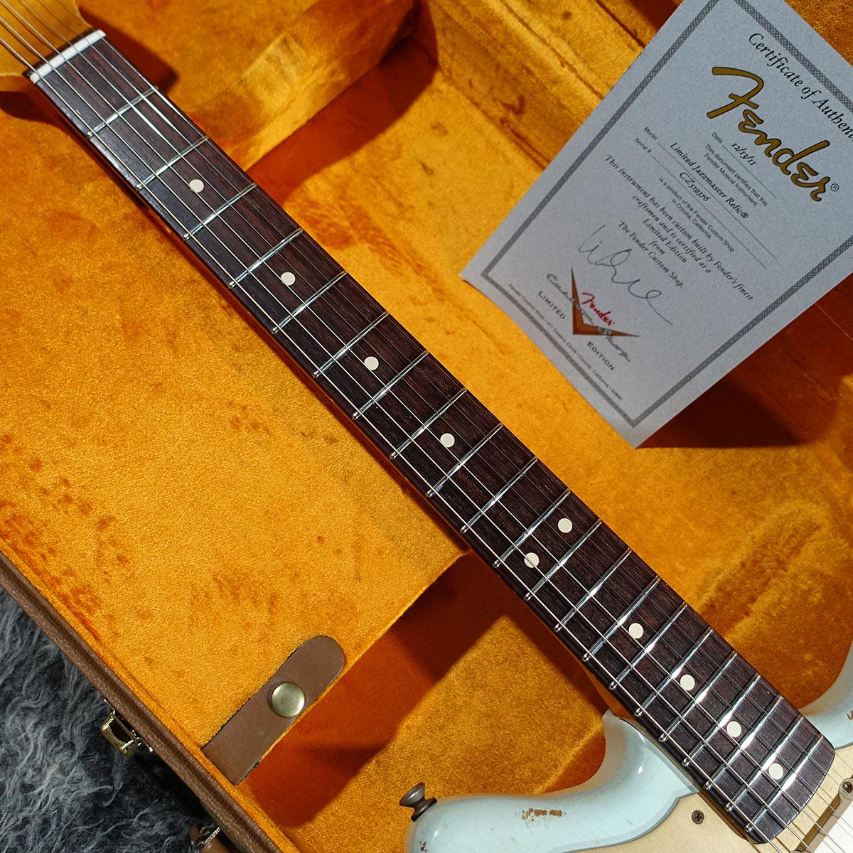 Fender Custom Shop Limited Jazzmaster Heavy Relic Aged Sonic Blue