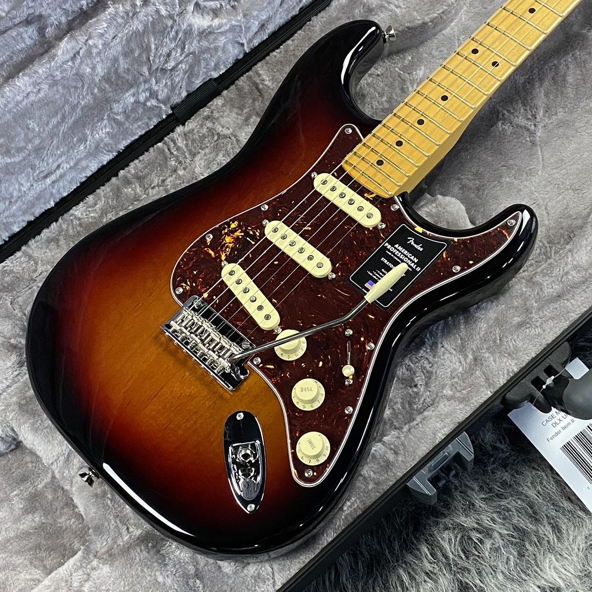 II　Maple　Fingerboard　Professional　オンラインストア　Sunburst｜平野楽器　ロッキン　Stratocaster　American　Fender　3-Color