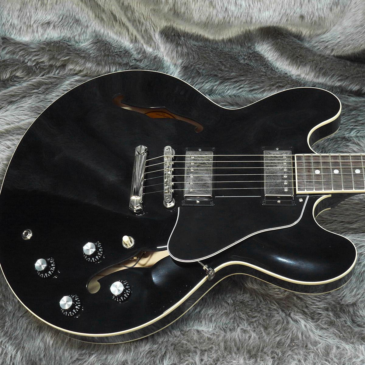 Gibson ES-335 Vintage Ebony <ギブソン>｜平野楽器 ロッキン