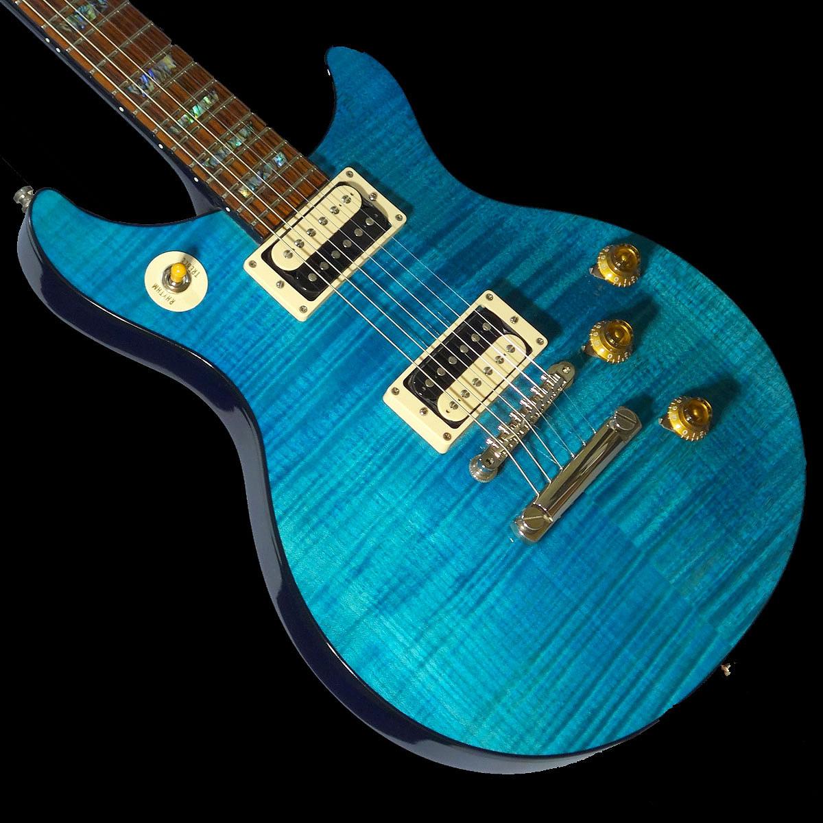 Gibson Custom Shop Tak Matsumoto Dc Standard Flametop Aqua Blue ギブソン カスタムショップ 平野楽器 ロッキン オンラインストア