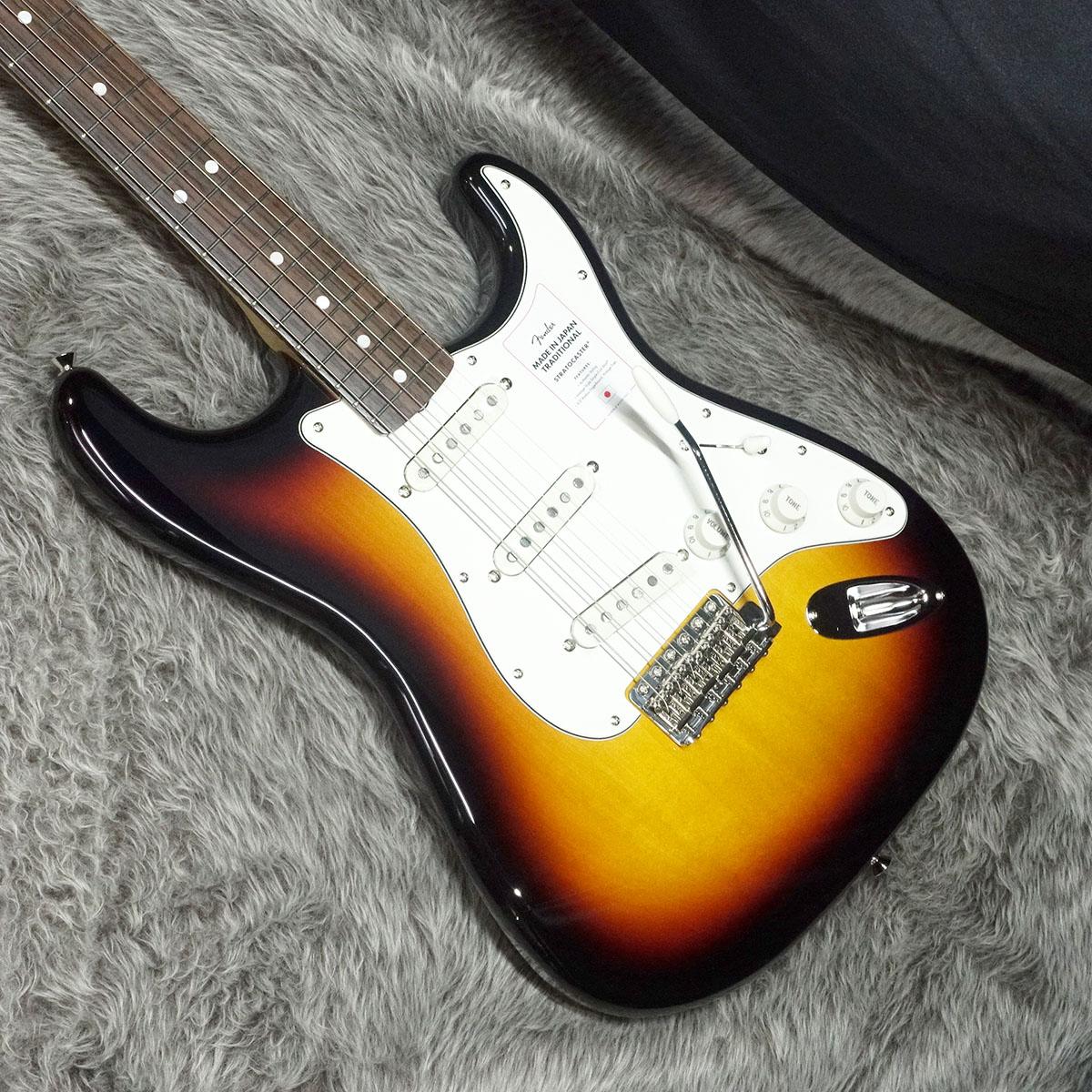 ストラトキャスターSSHアセンブリ Fenderストラトクラシック60年代復刻 削り取っ