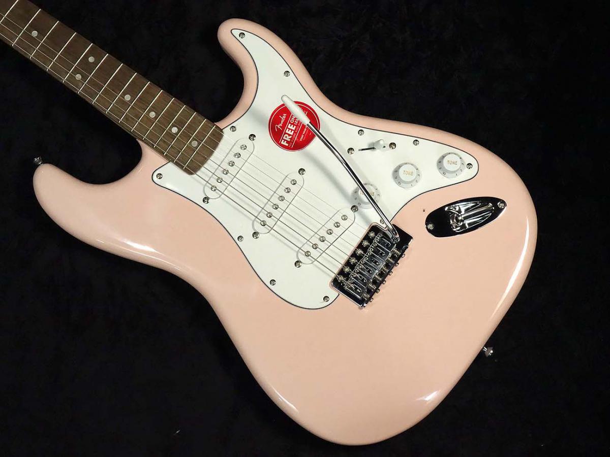 Squier Affinity Series Stratocaster Shell Pink スクワイア 平野楽器 ロッキン オンラインストア
