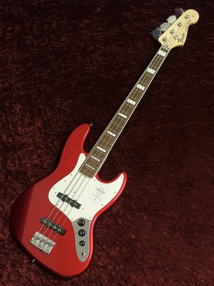 Fender Traditional II 70s Jazz Bass Candy Apple Red #JD25024446