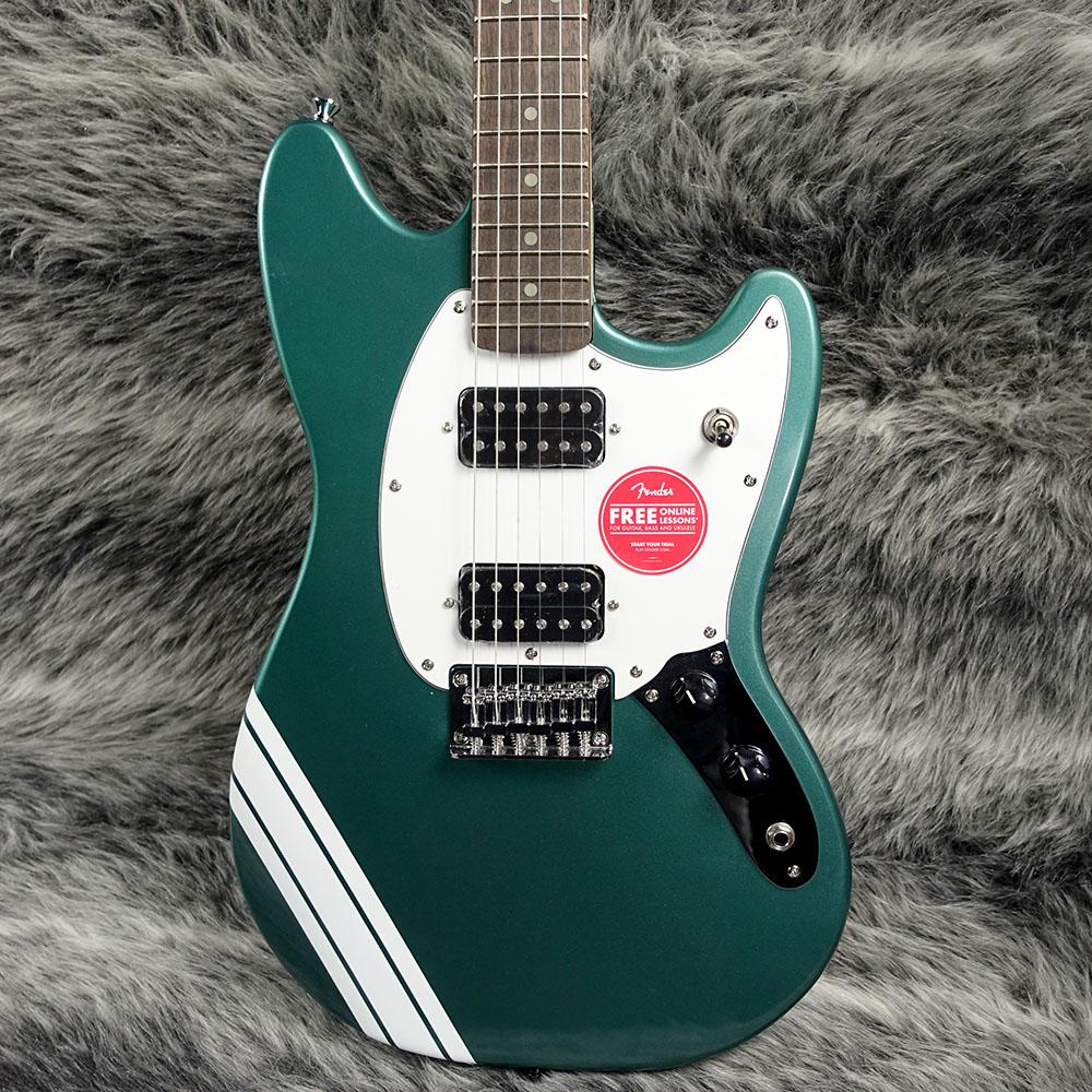 Squier FSR Bullet Competition Mustang HH Sherwood Green with