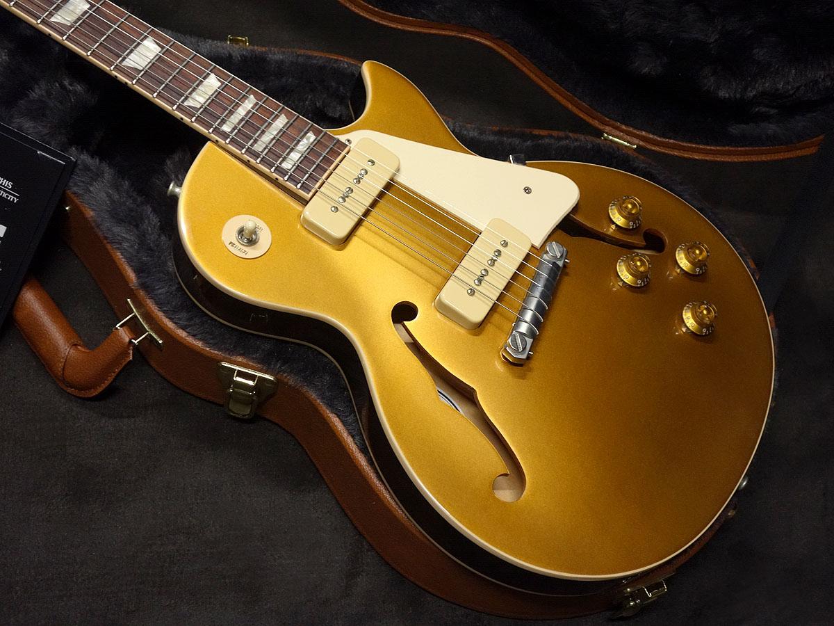 Gibson Memphis Limited Edition ES-Les Paul P-90 Gold Top Wrap