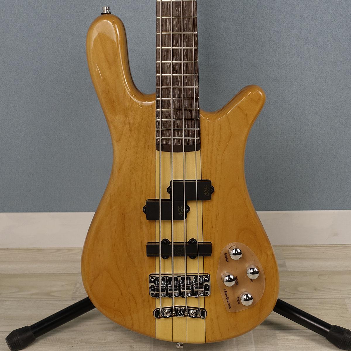 ベース Warwick Rock Bass Streamer NT Warwick RockBass Streamer NT I 4-string Bass Guitar - Natural