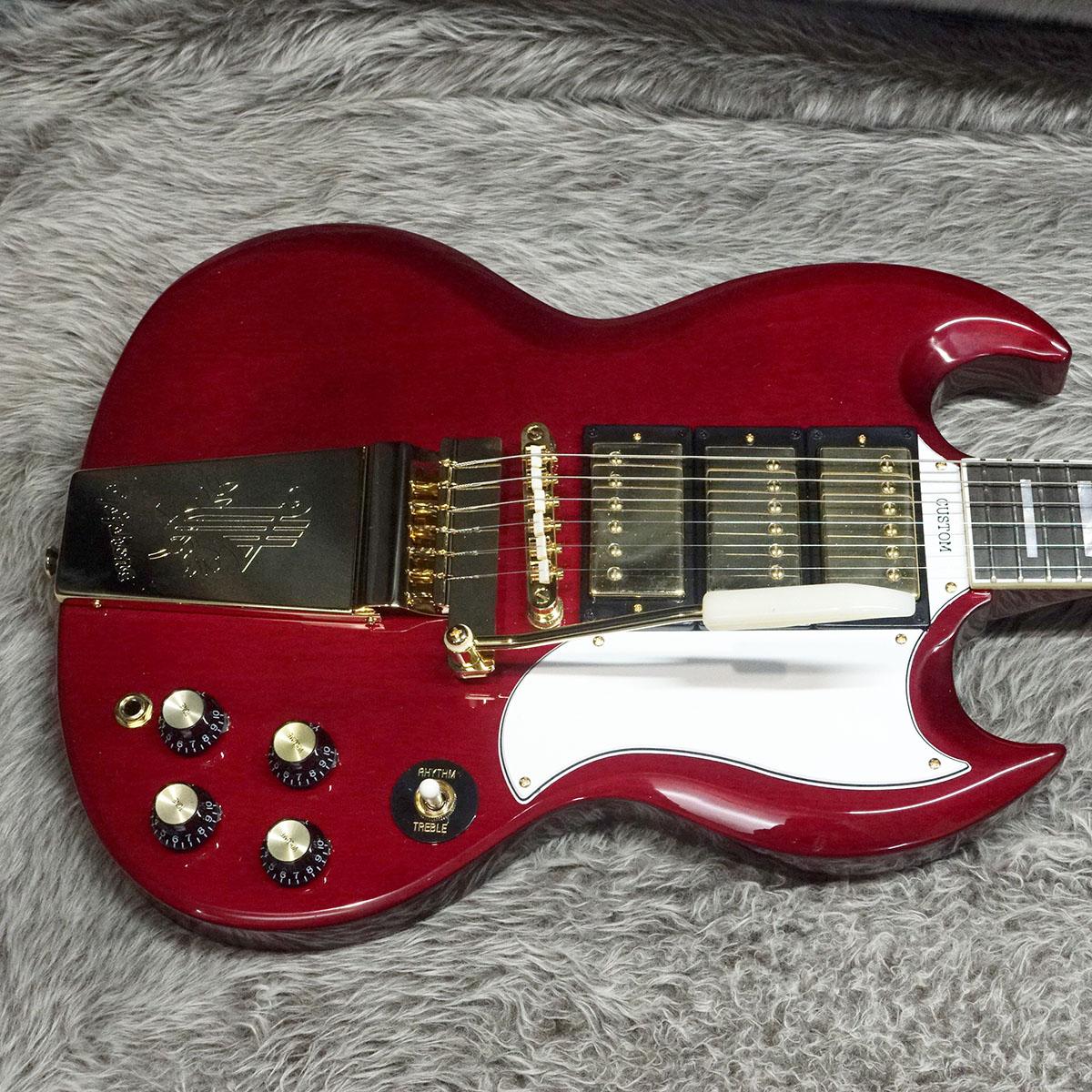 Epiphone Joe Bonamassa 1963 SG Custom Dark Wine Red