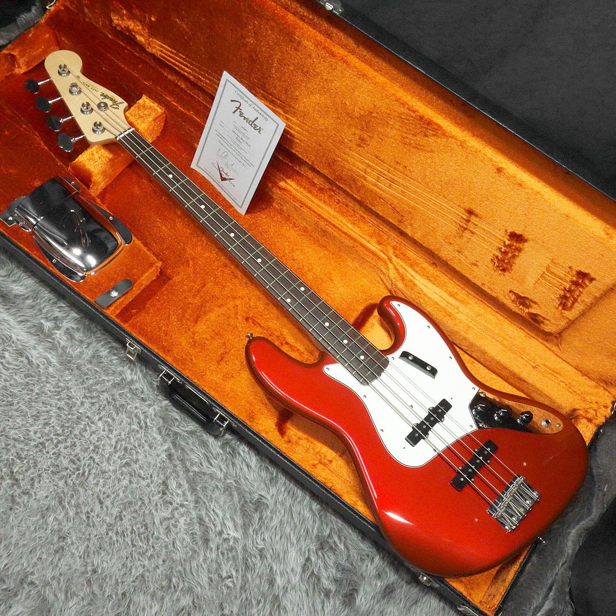 Fender Custom Shop 1964 Jazz Bass NOS Candy Apple Red【2012