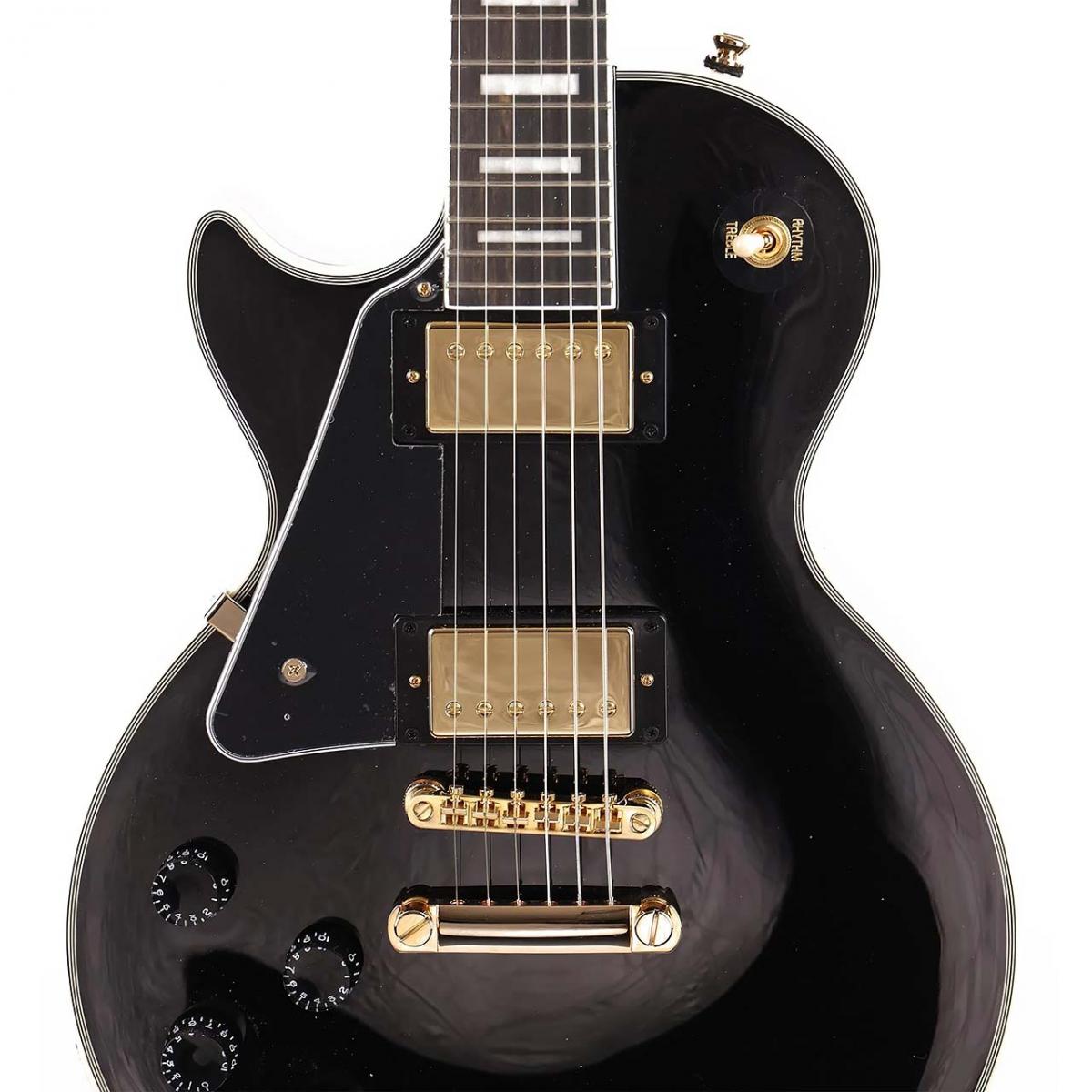 Epiphone Les Paul Custom (Left-handed) Ebony <エピフォン
