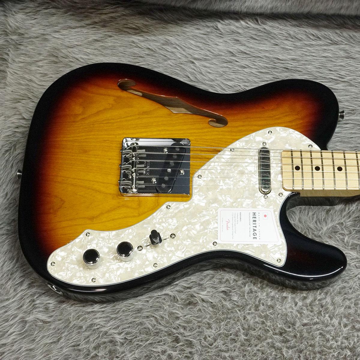 Fender Made in Japan Heritage 60 Telecaster Thinline 3-Color