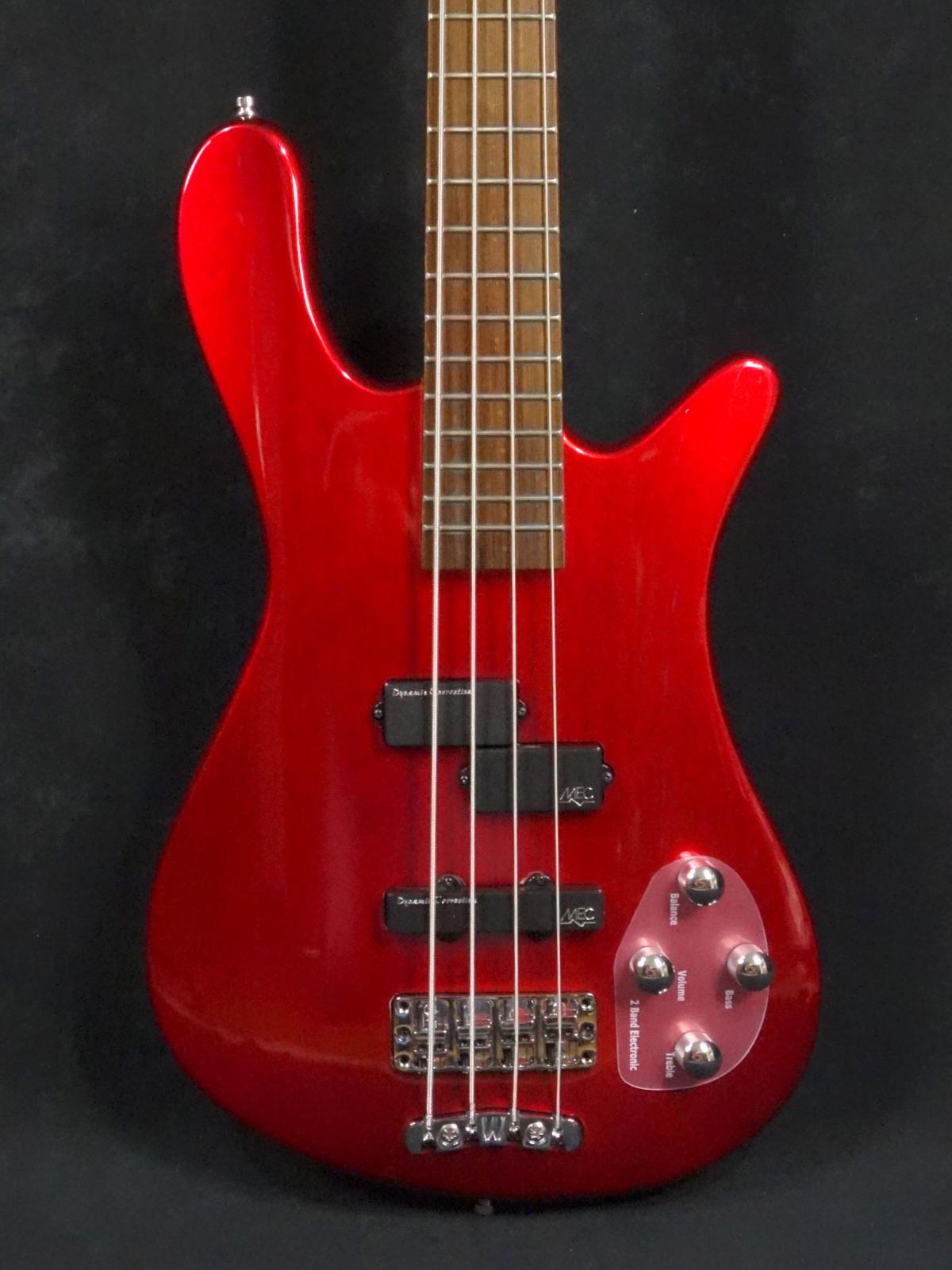Warwick Rock Bass Streamer LX4 Red Metallic High Polish 