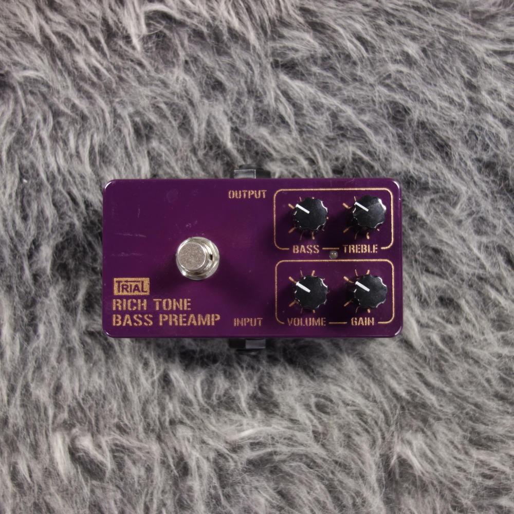 TRIAL Rich Tone Bass Preamp きよか TRIAL rich tone bass preamp