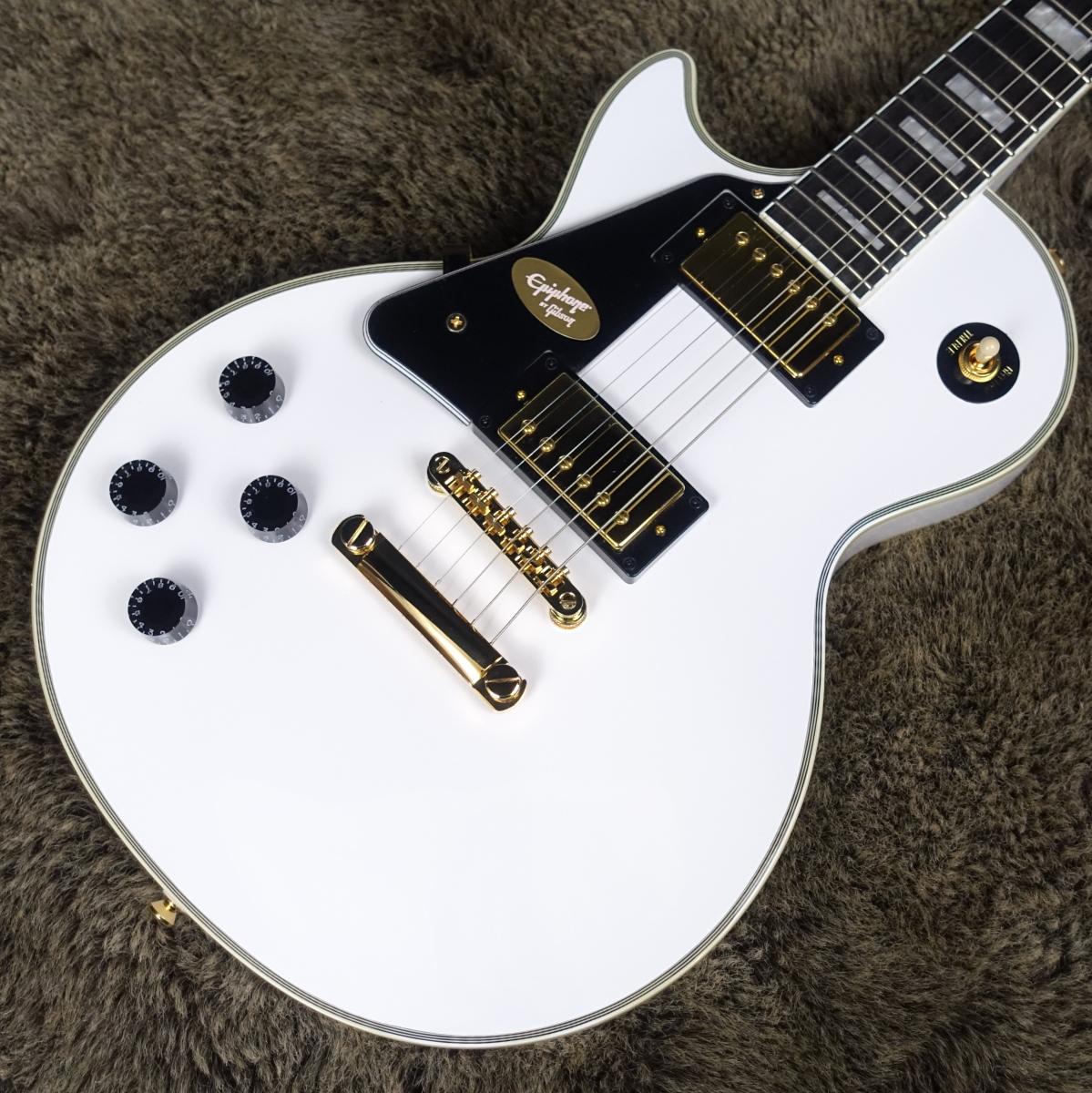 Les Paul Custom Left-handed Alpine White