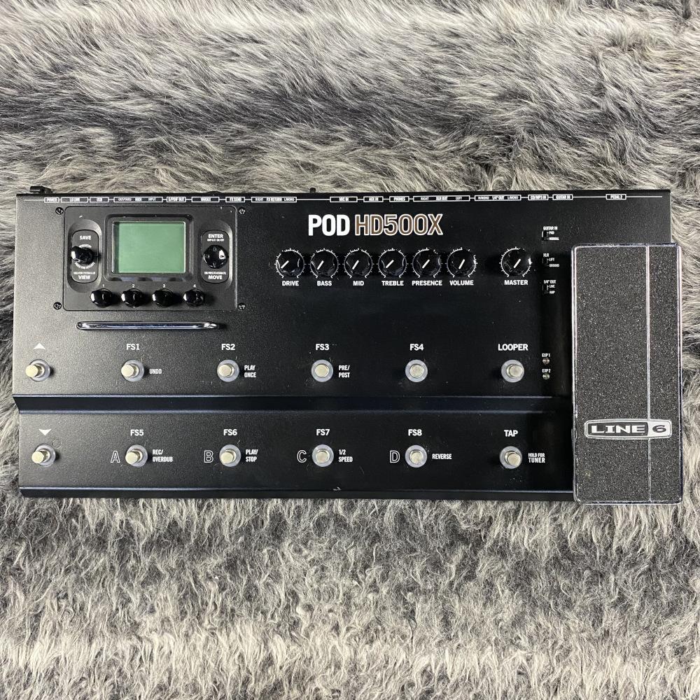 Line6 POD HD500X <ラインシックス>|平野楽器 ロッキン Line6 POD HD500X <ラインシックス>|平野楽器 ロッキン
