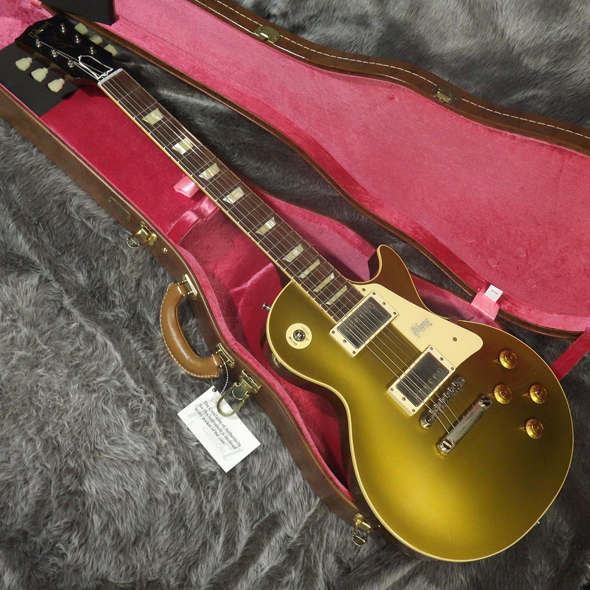Gibson Custom Shop 1957 Les Paul Gold Top Darkback VOS NH