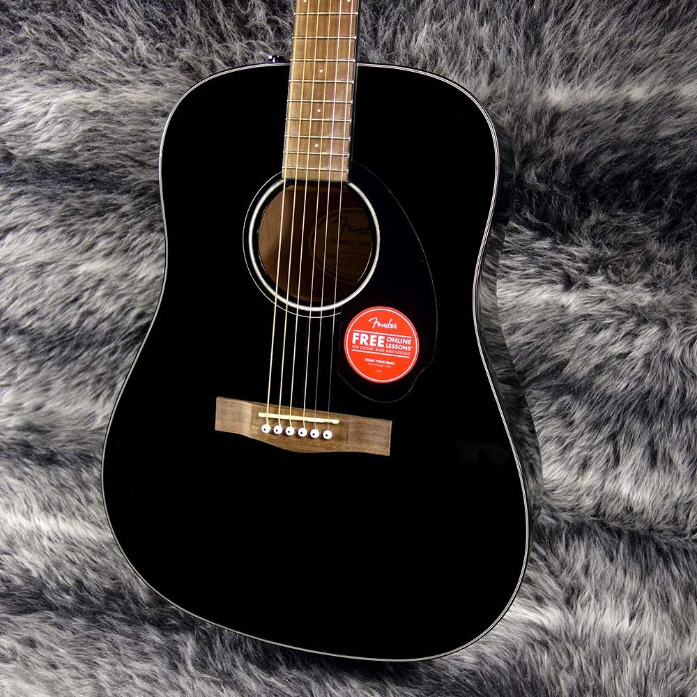 Fender CD-60S Dreadnought Black <フェンダー>｜平野楽器