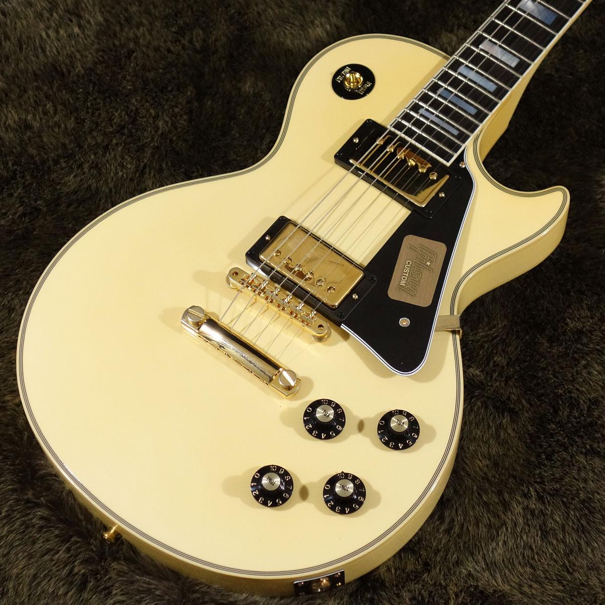 Gibson Custom Shop 1974 Les Paul Custom VOS Yellow White ☆アウトレット特価！！☆ <ギブソン  カスタムショップ>｜平野楽器 ロッキン オンラインストア