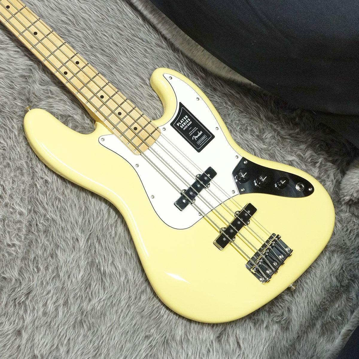 Player Jazz Bass MN Buttercream