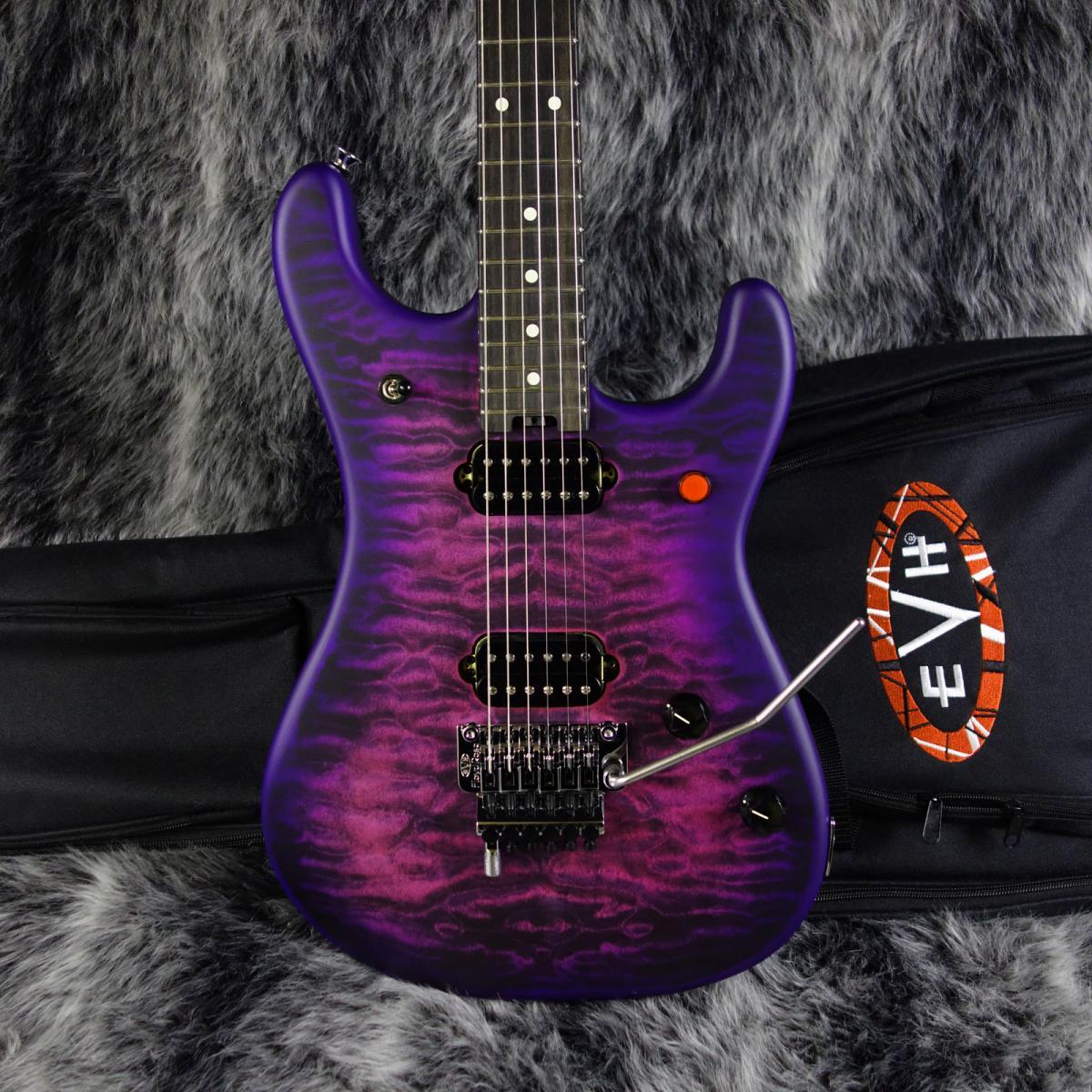 EVH 5150 Deluxe QM Purple Daze Ebony Fingerboard <イーブイ