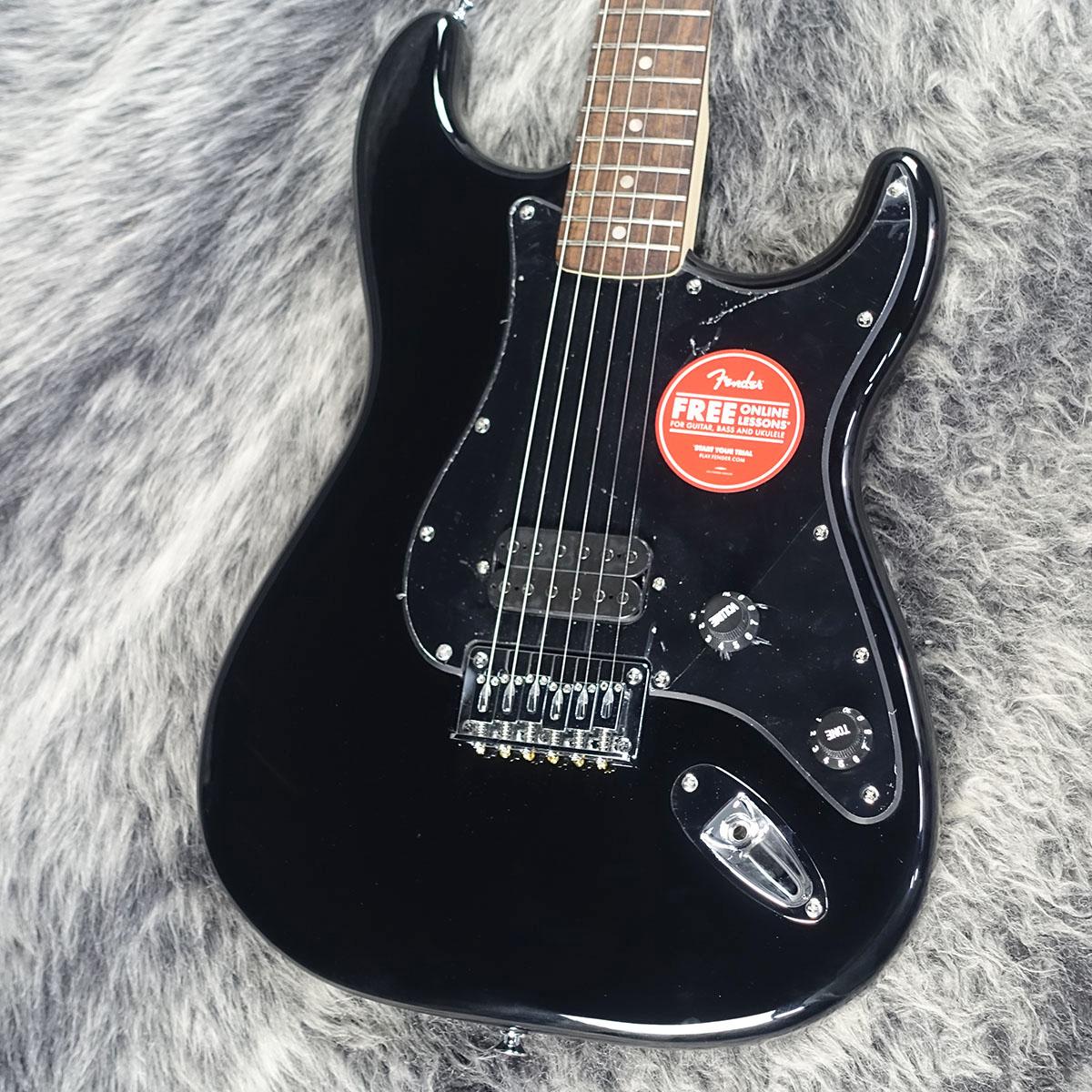 Squier Sonic Stratocaster HT H Laurel Fingerboard Black Pickguard