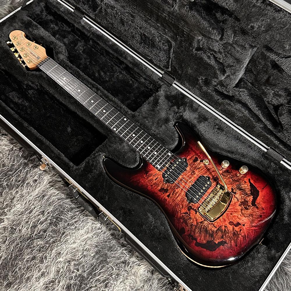 MUSIC MAN Jason Richardson 7-string Cutlass Rorschach Red