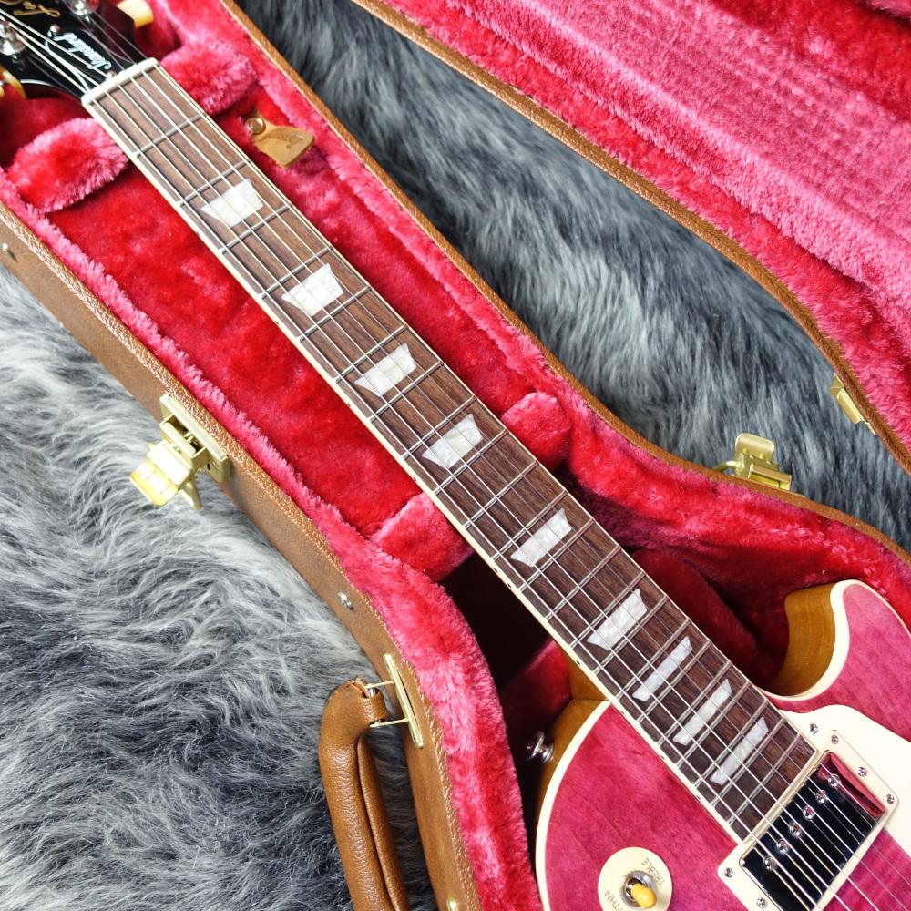Gibson LP Standard 50s Figured Top ピンク Gibson Les Paul Standard 50s Figured Top Translucent Fuchsia
