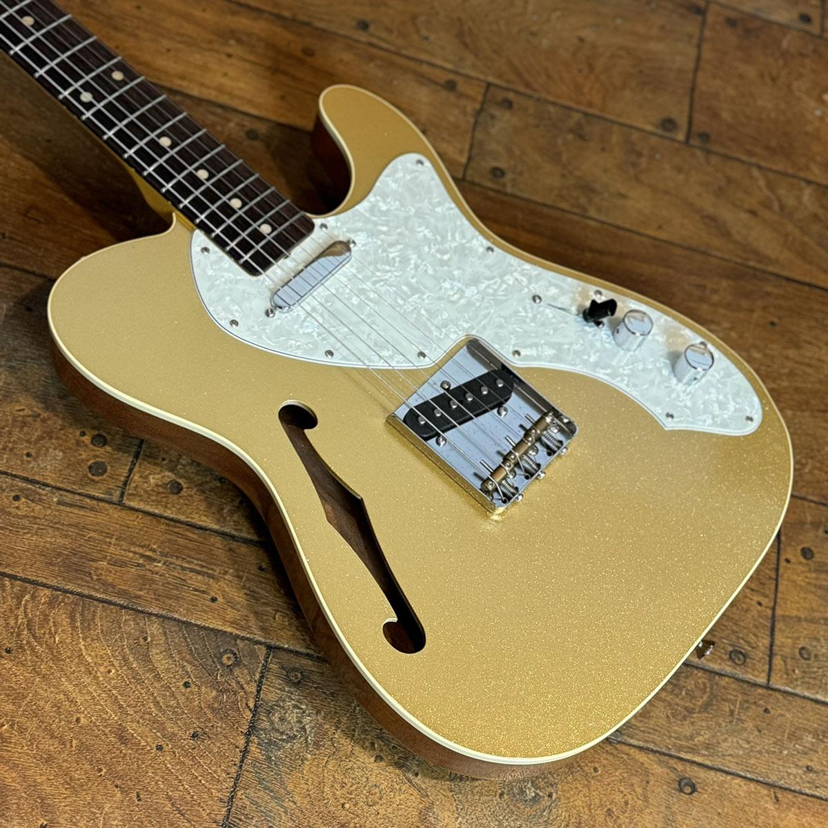 Vanzandt TLV-Thinline Custom Order Gold Top Natural Back