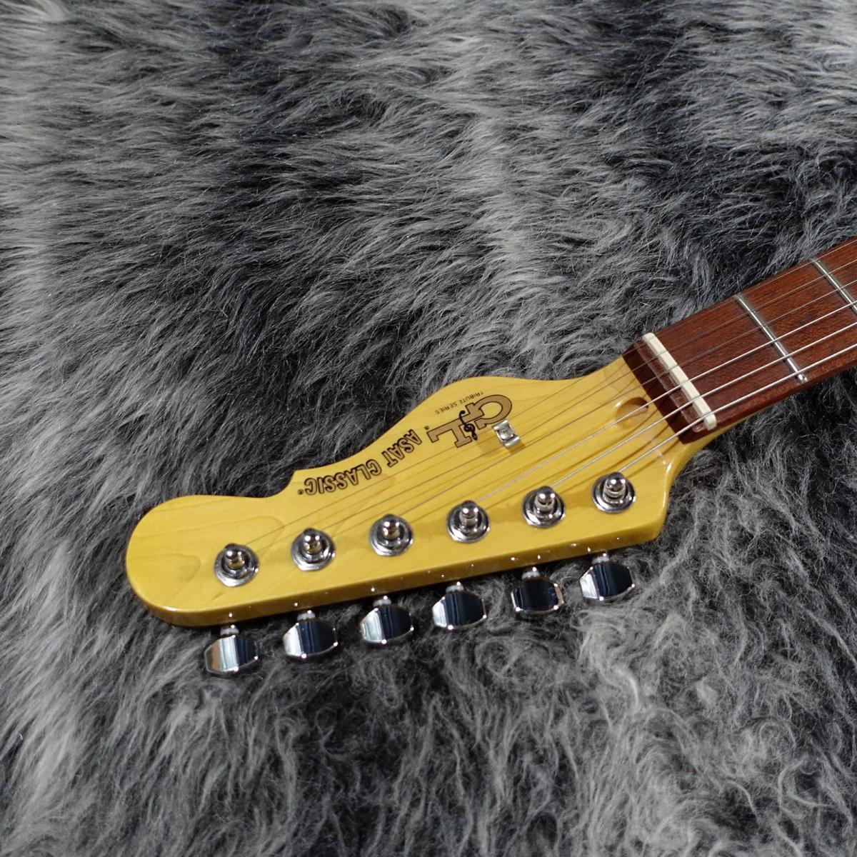 G&L Tribute ASAT Classic Bluesboy Semi-Hollow Red Burst