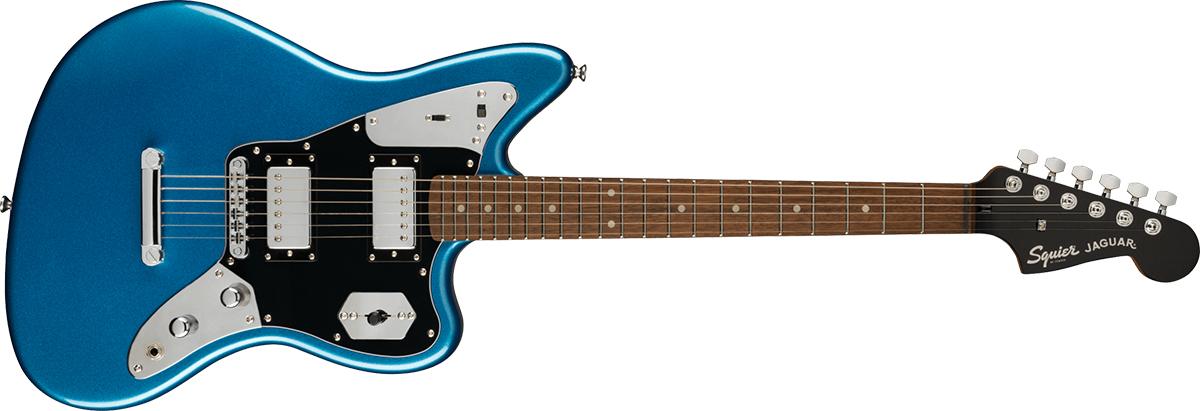 Squier FSR Contemporary Jaguar HH ST LRL Black PG Lake Placid Blue ...