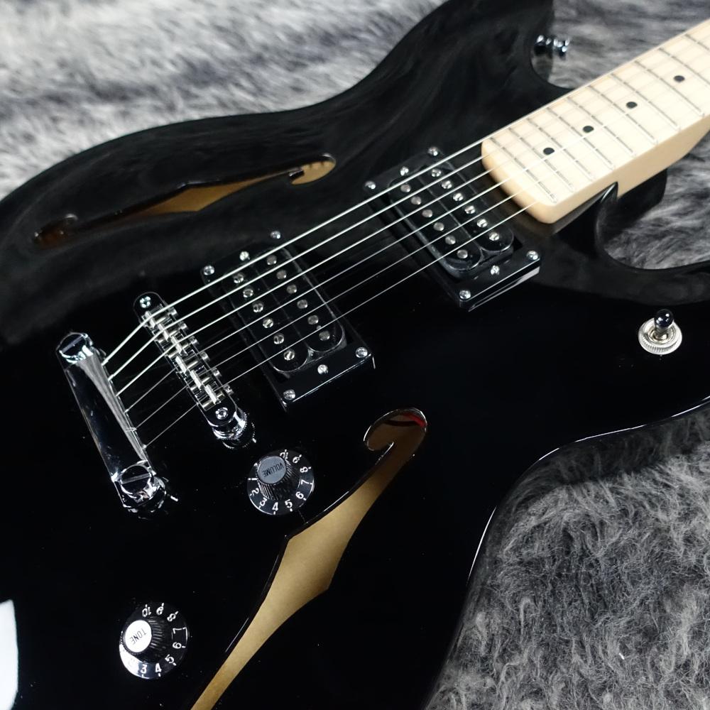 Squier Affinity Series Starcaster Black <スクワイア>｜平野楽器