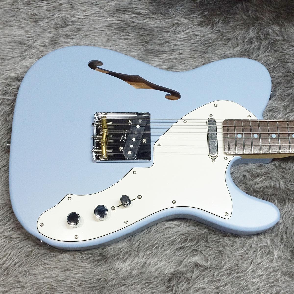 Fender Made in Japan Limited Telecaster Thinline RW Kusumi Blue