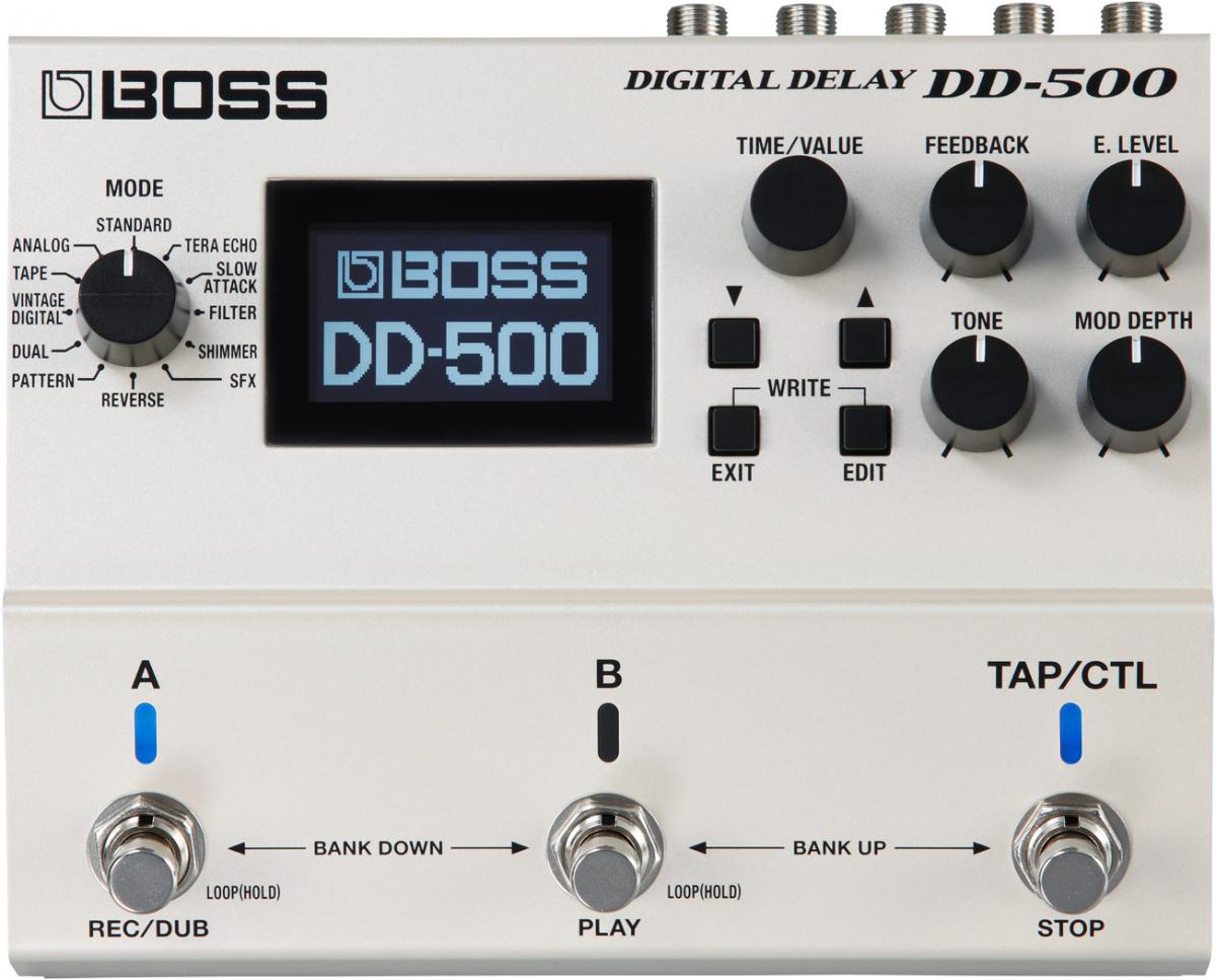 BOSS DD-5 Digital Delay 箱、取扱説明書、保証書付き